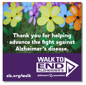 Walk Dine and Donate Take Out Sticker