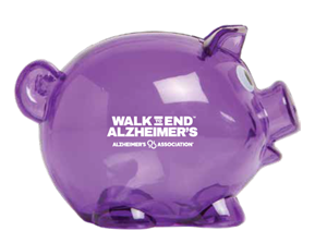 Walk Donation Piggy Bank