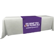 Do What You Love to End ALZ Table Runner