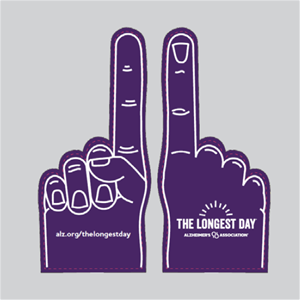 The Longest Day Foam Finger