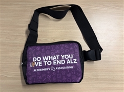 Do What You Love to End ALZ Waist Pack