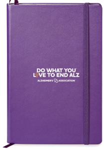 Do What You Love to End ALZ Executive Notebook