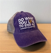 Do What You Love to End ALZ Trucker Hat