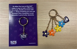 Do What You Love to End ALZ Bag Charm