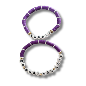 Do What You Love to End ALZ  Friendship Bracelet 