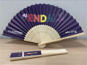 #EndALZ Pride Fan 