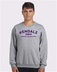 #ENDALZ University Style Sweatshirt-Grey