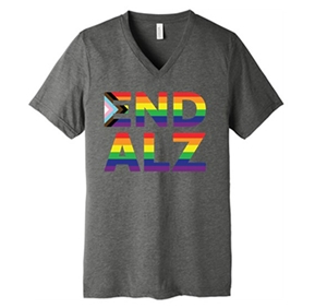 #ENDALZ Pride Shirt  V-Neck
