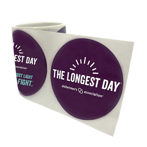 The Longest Day Sticker Rolls