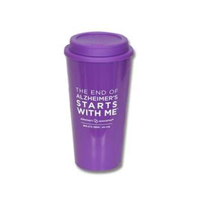 &quot;The End of Alzheimer&#39;s Starts With Me&quot; Travel Cup