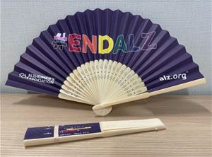 #EndALZ Pride Fan 
