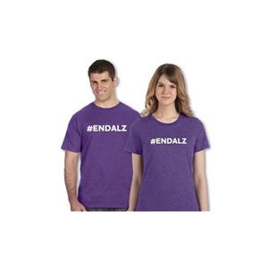 #ENDALZ Heathered Purple T-Shirt - Men&#39;s and Women&#39;s