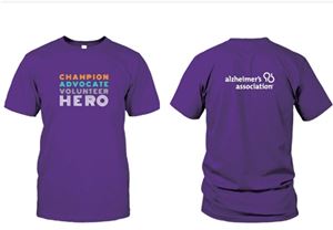 &quot;Champion, Advocate, Volunteer, Hero&quot; T-shirt