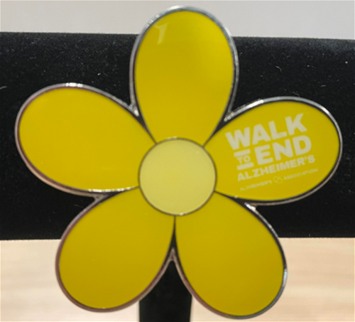 Promise Garden Flower Pin-Yellow
