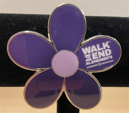 Promise Garden Flower Pin-Purple