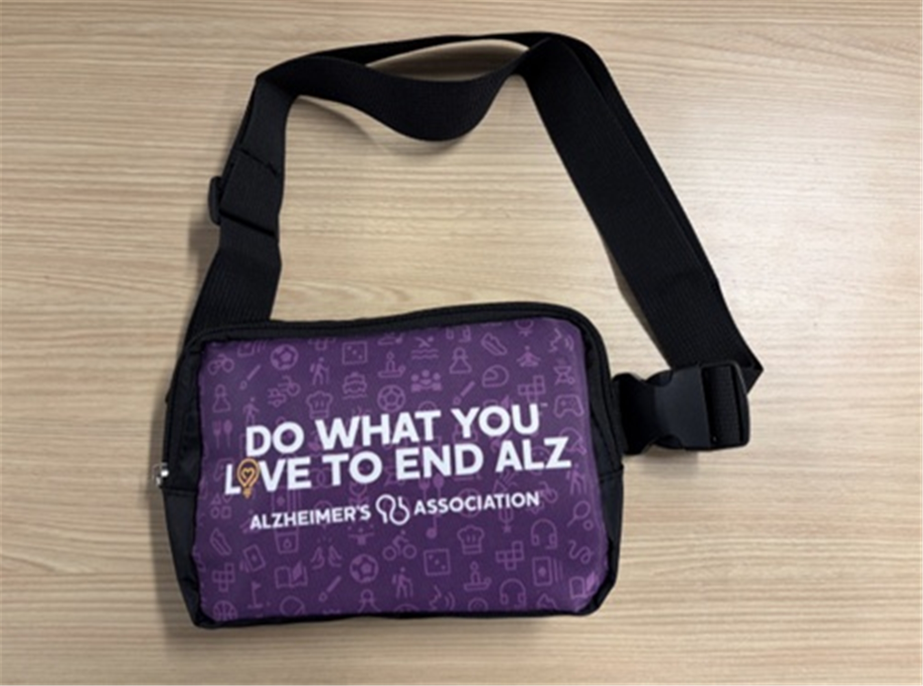 Do What You Love to End ALZ Waist Pack