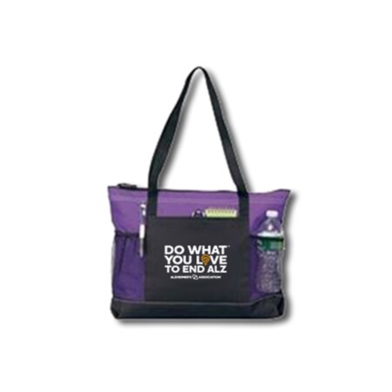 Do What You Love to End ALZ Tote Bag