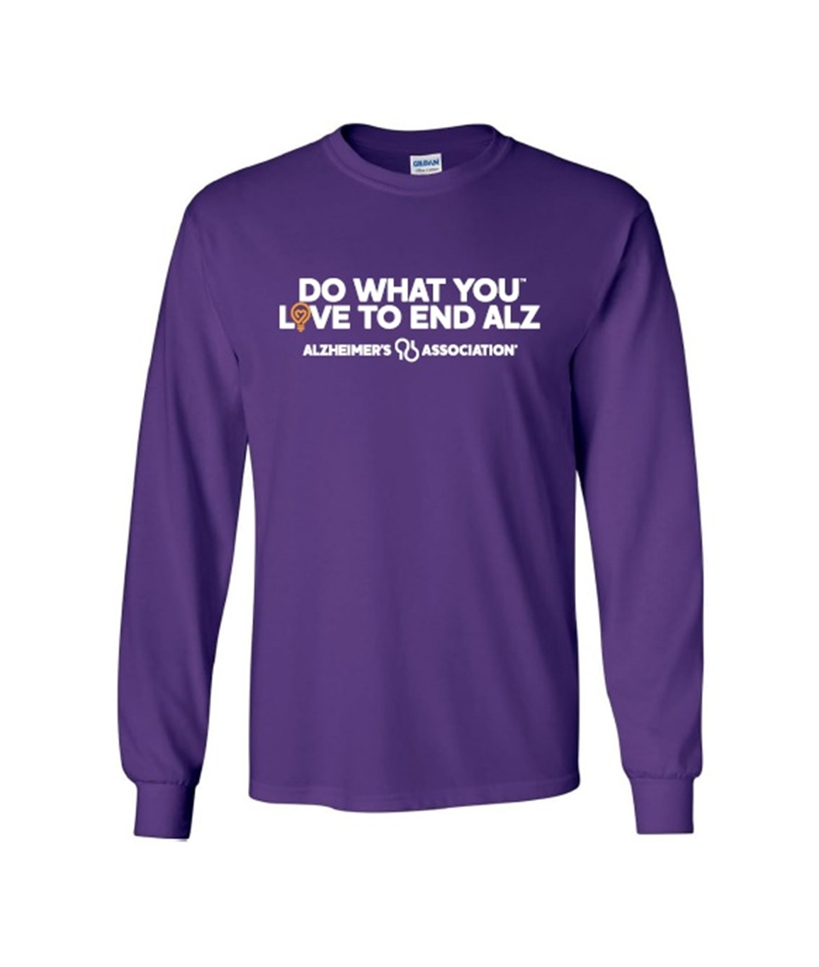 Do What You Love to End ALZ Long Sleeve T-Shirt