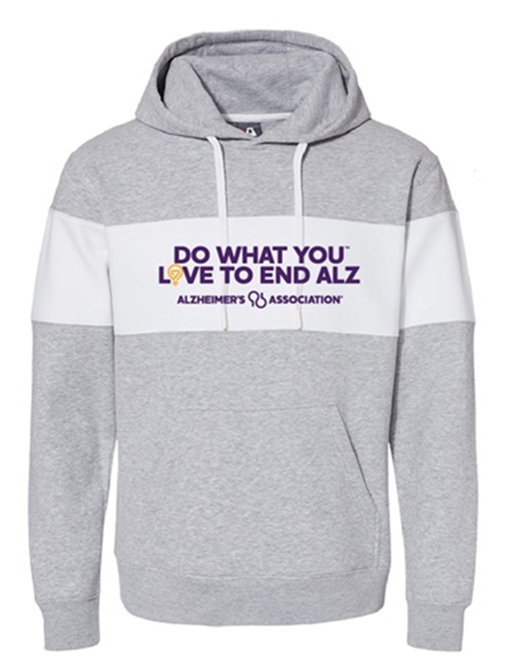 Do What You Love to End ALZ Fleece Hoodie