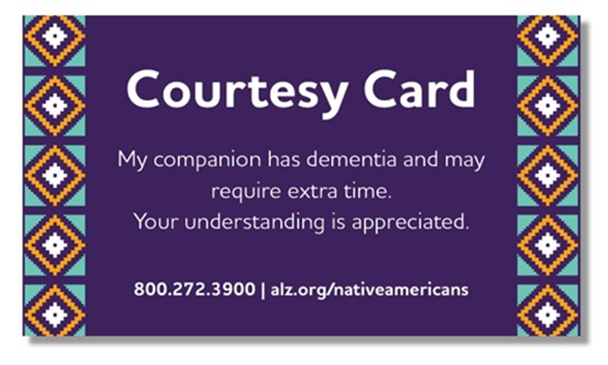 Indigenous Outreach Courtesy Cards