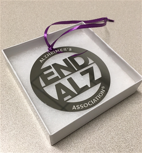 #ENDALZ Holiday Ornament