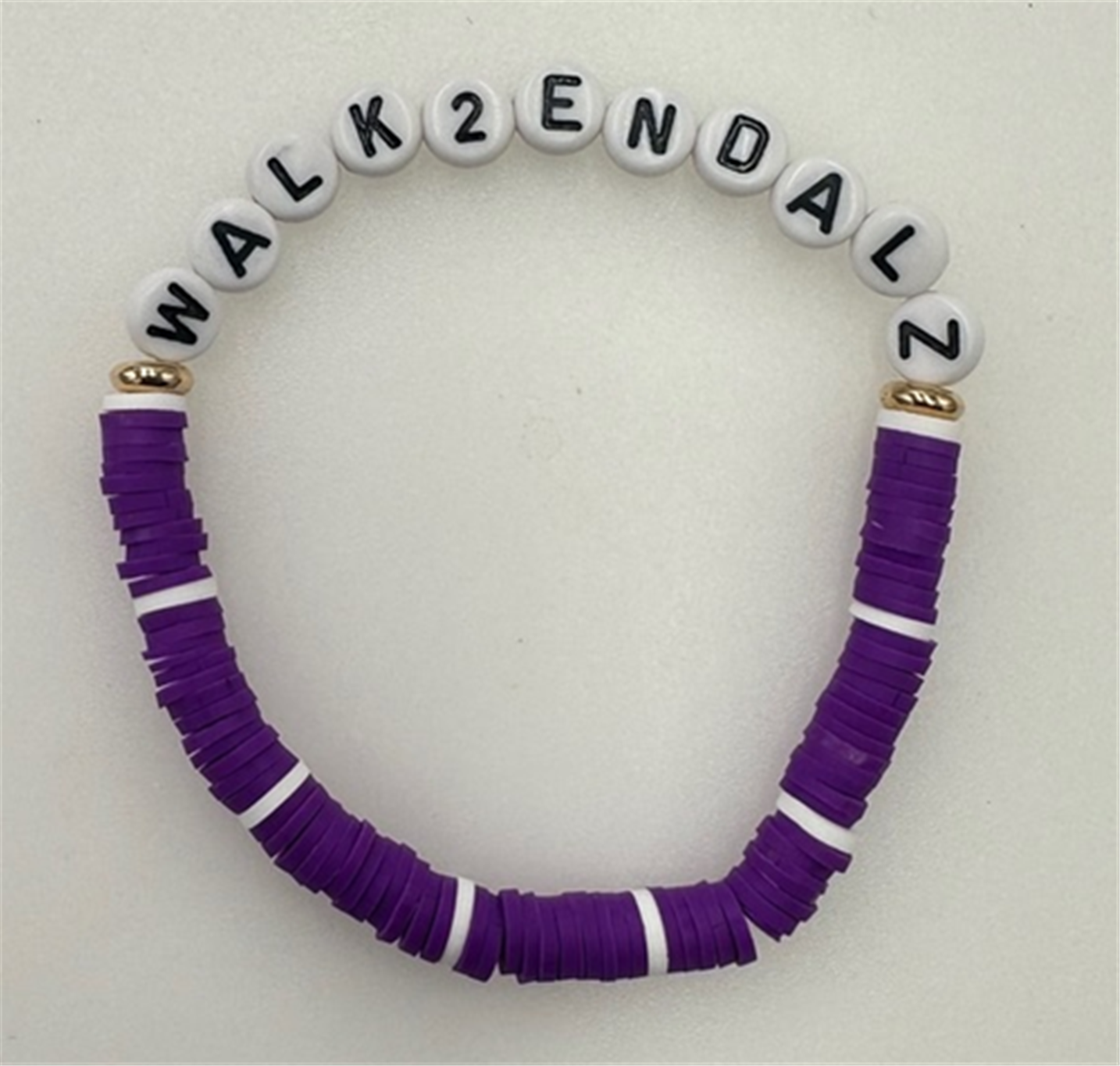 Walk to End Alzheimer's Friendship Bracelet