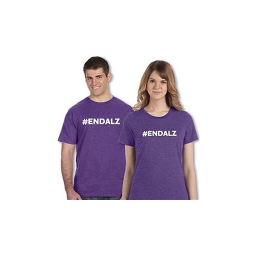 #ENDALZ Heathered Purple T-Shirt - Men's and Women's