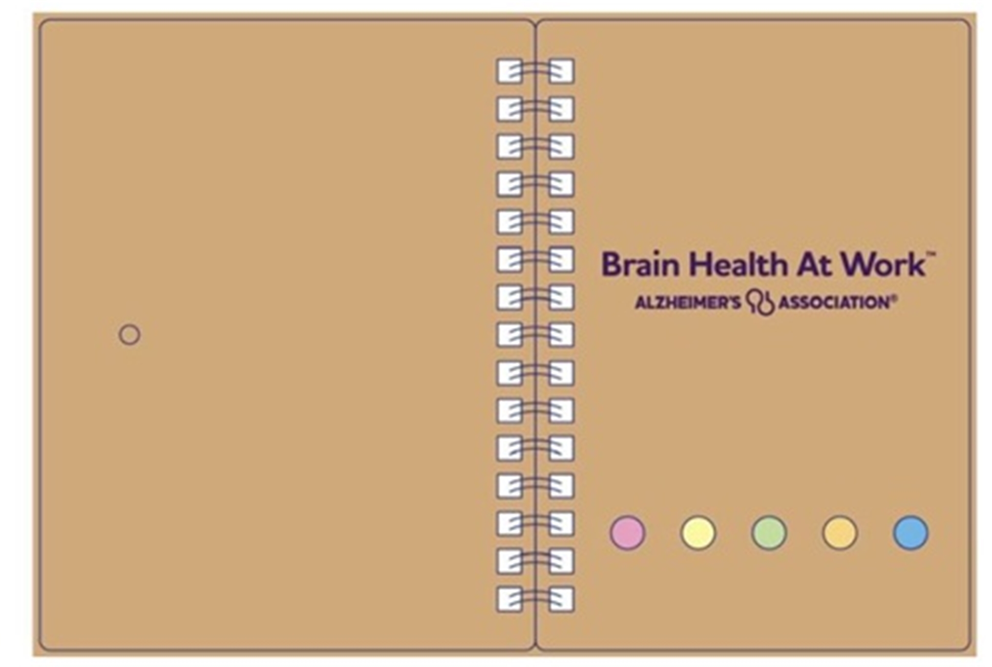 Brain Health At Work Notebook With Pen