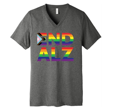 #ENDALZ Pride Shirt  V-Neck